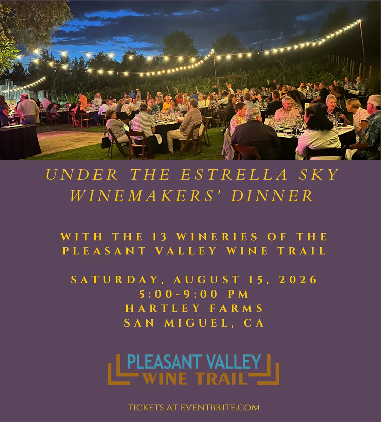 Under the Estrella Sky Winemakers' Dinner